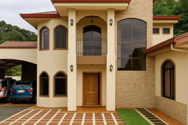 Casa en Venta en Zona Residencial de Montaña. Ubicación: Cajon de Grecia, Alajuela. Construcción: 220 m2   Lote: 1387 m2